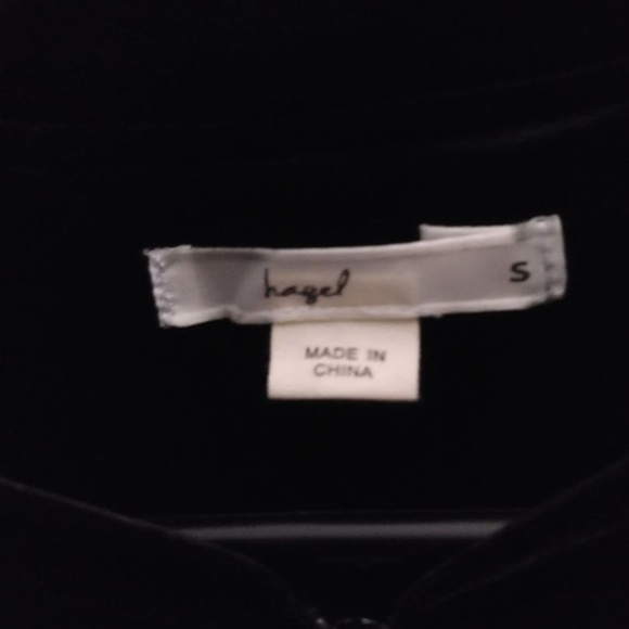Hazel Embroidered Velvet Bomber Jacket NEW - Picture 7 of 7